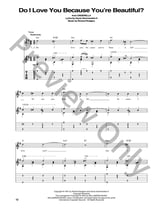 Do I Love You Because You're Beautiful? Guitar and Fretted sheet music cover